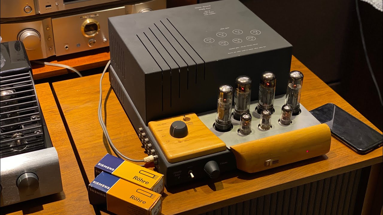 Ampli đèn Italy Unison Reseach Simply Four Class A bay “bổng mềm