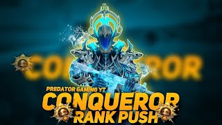 🔥 New Update 3.2 Conqueror Rank Push  | Pubg Mobile | Predator Gaming YT #chikendinner