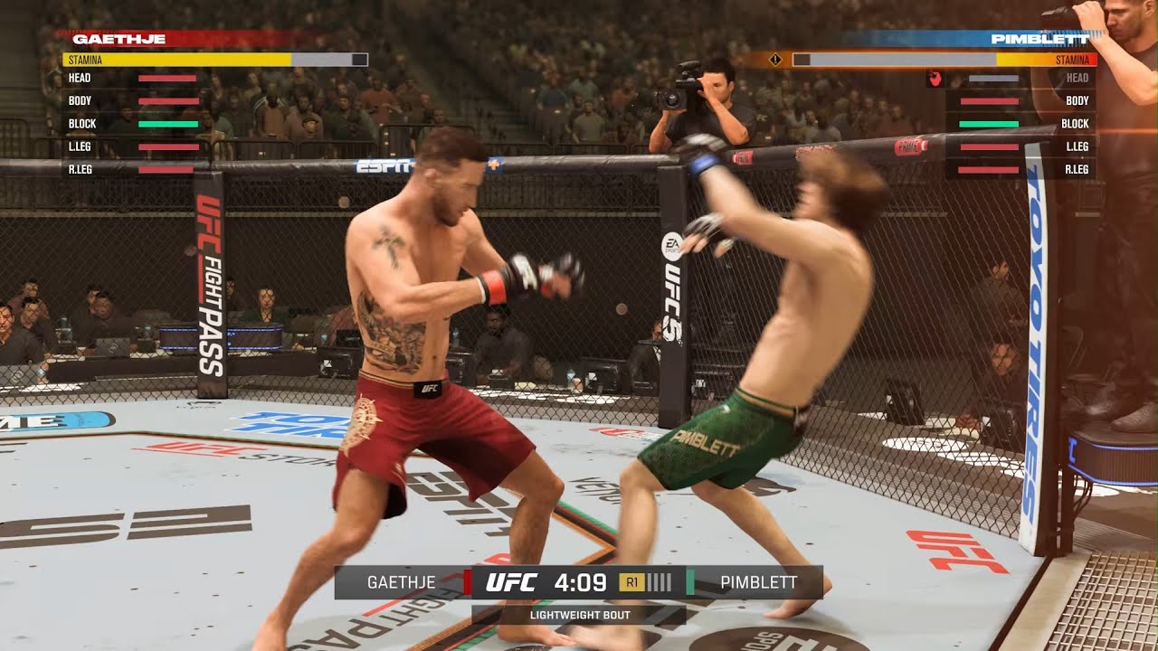 UFC 5: Justin Gaethje vs Paddy Pimblett (Legendary Difficulty) Quick Finish KO