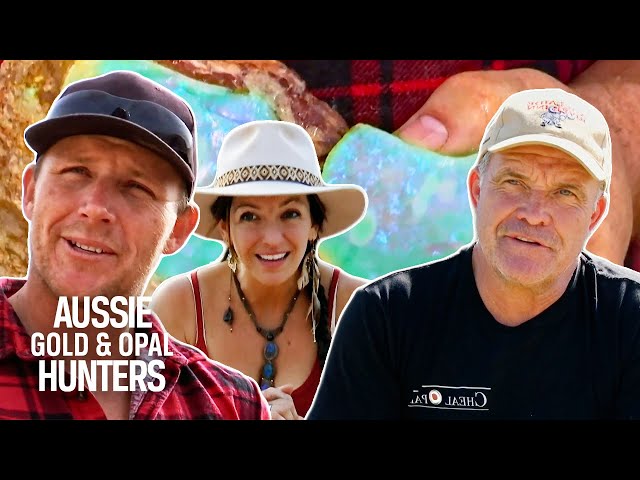 The Most Unique Opal Mining Discoveries In Australia! | Outback Opal Hunters class=