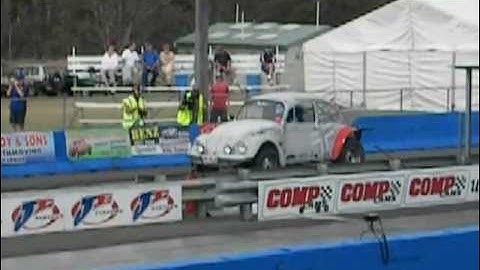 VWMA Warwick 2012 Matt Berry type 4 powered VW Baja 1/8 mile