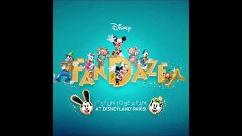 FanDaze - It's Fun To Be A Fan Extrait Theme Song - Disneyland Paris - Soundtrack