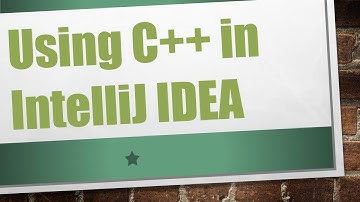 Using C++ in IntelliJ IDEA