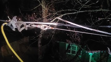 Lineman in active storm right now! - unedited 