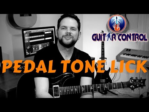 Neoclassical Style Pedal Tone Lick Guitar Lesson - Killer Yngwie Malmsteen Style Lick