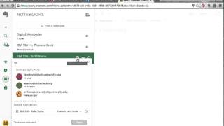Sharing Evernote Notebook through Web Site