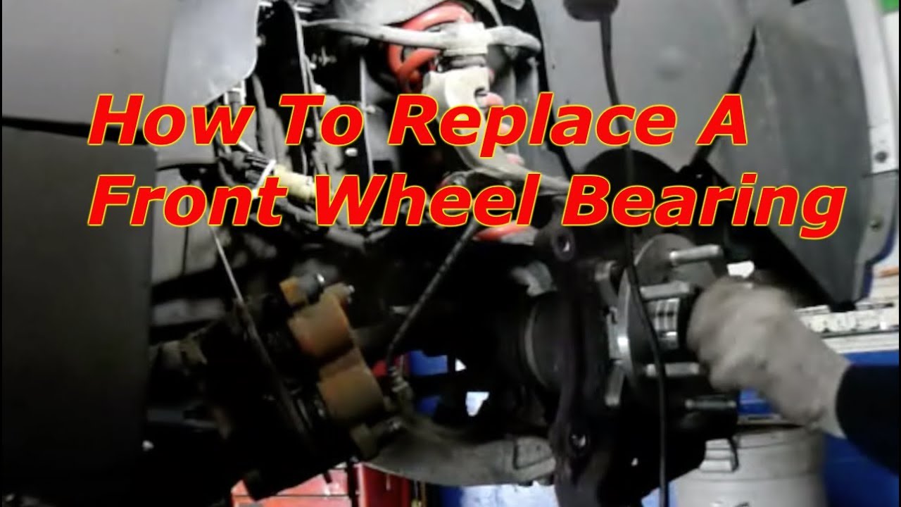 20042014 Ford Expedition Front Wheel Bearing Replacement YouTube