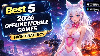 No Internet? 🤯 | Try Top 5 HIGH GRAPHICS Offline Games 😍 [ ANDROID &amp; IOS ] 