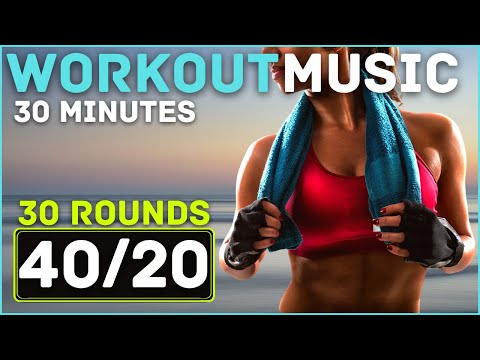 Workout Timer Music 40 20 HIIT Timer 30 Minute Workout