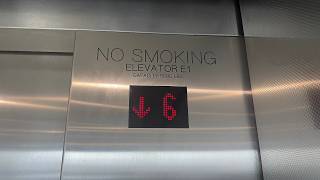 Weird 2021 KONE MonoSpace Elevators at West Parking- Hartsfield-Jackson Airport- Atlanta, GA, USA