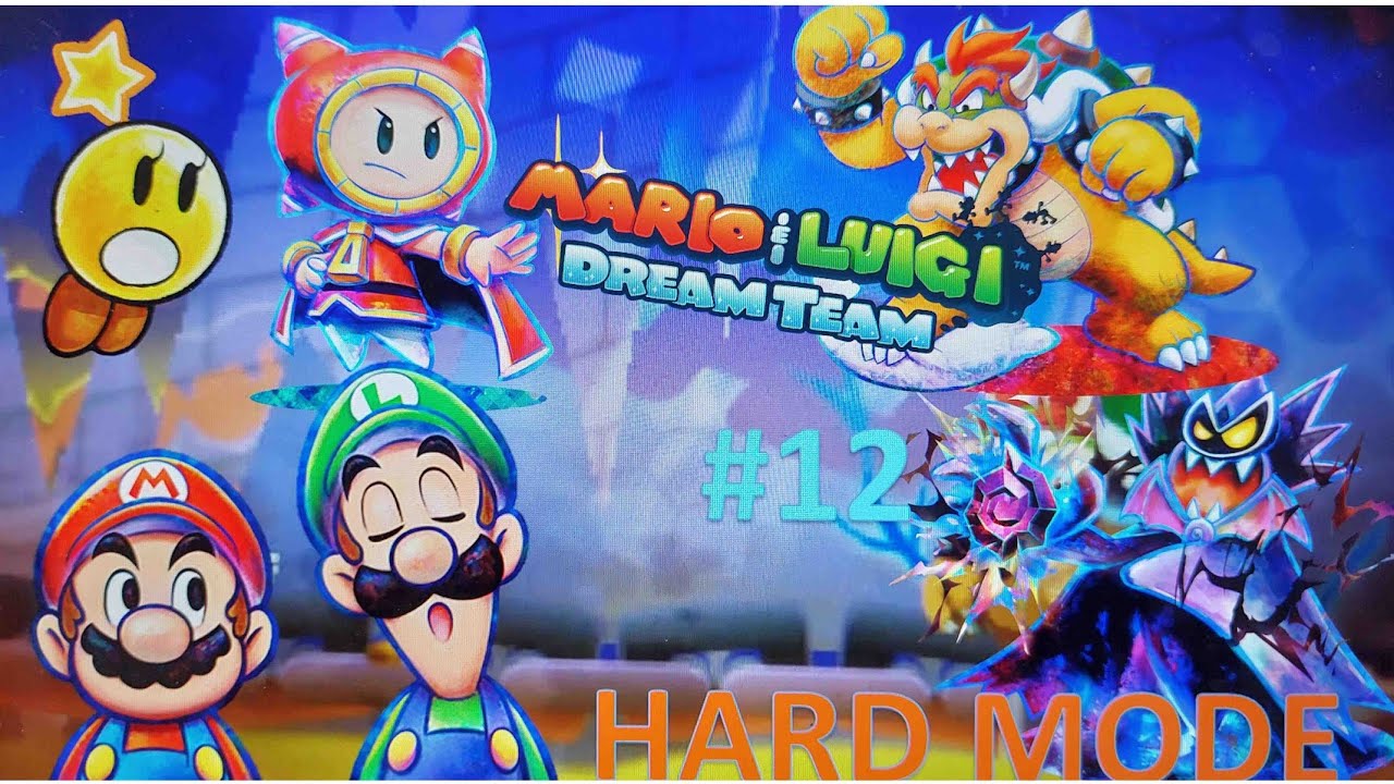 Mario &amp; Luigi: Dream Team - Walkthrough #12 (Hard Mode) - YouTube
