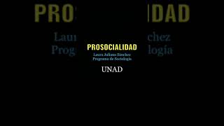 Tarea 1- LA PROSOCIALIDAD.📒🔣