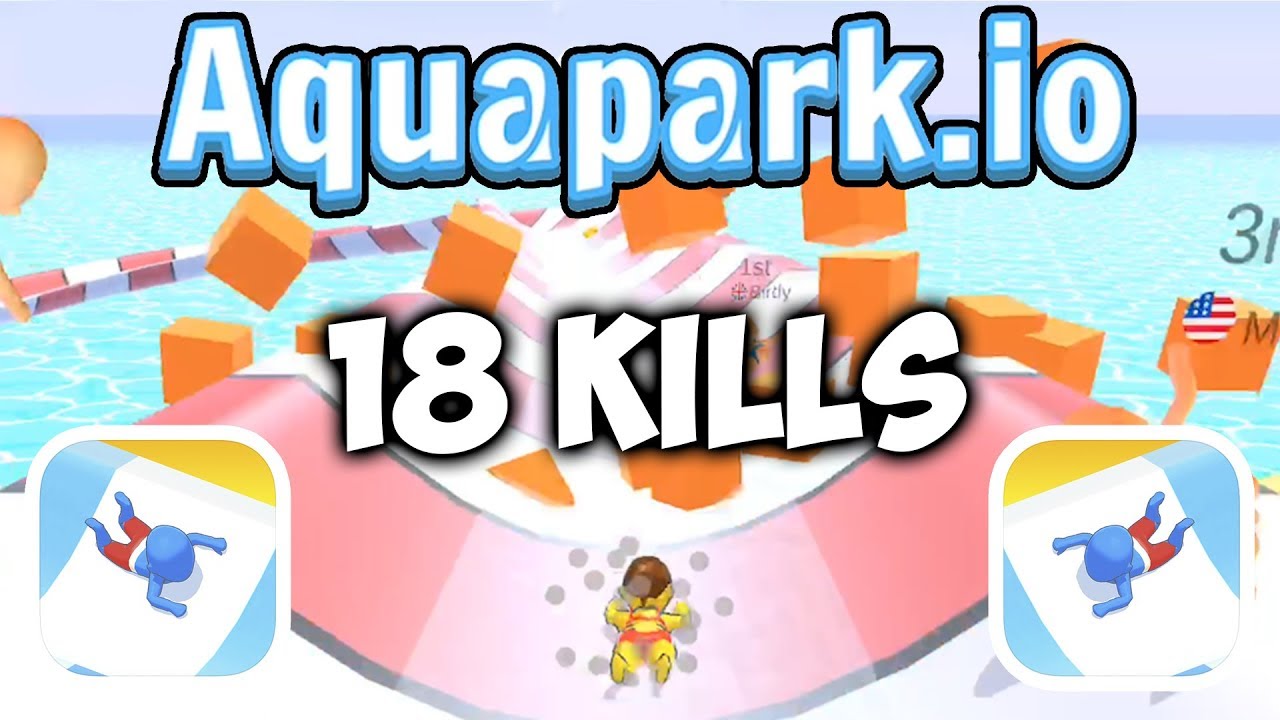 Aquapark.io Gameplay Part 3 New Record (18 Kills) YouTube
