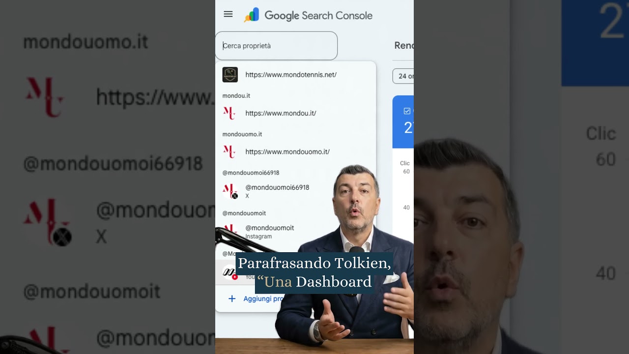 La Google Search Console NON fa questo. La nostra dashboard Sì.  #shorts