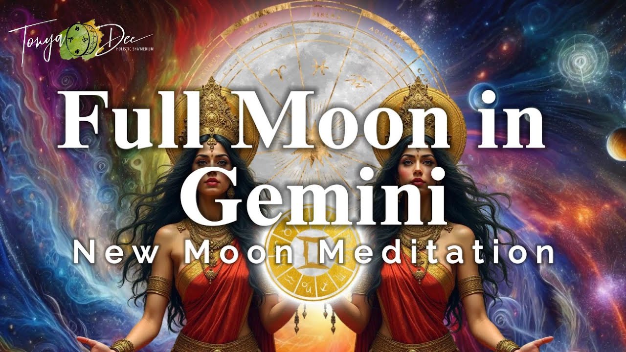 FULL MOON GEMINI Meditation to Awaken Your Inner Genius 