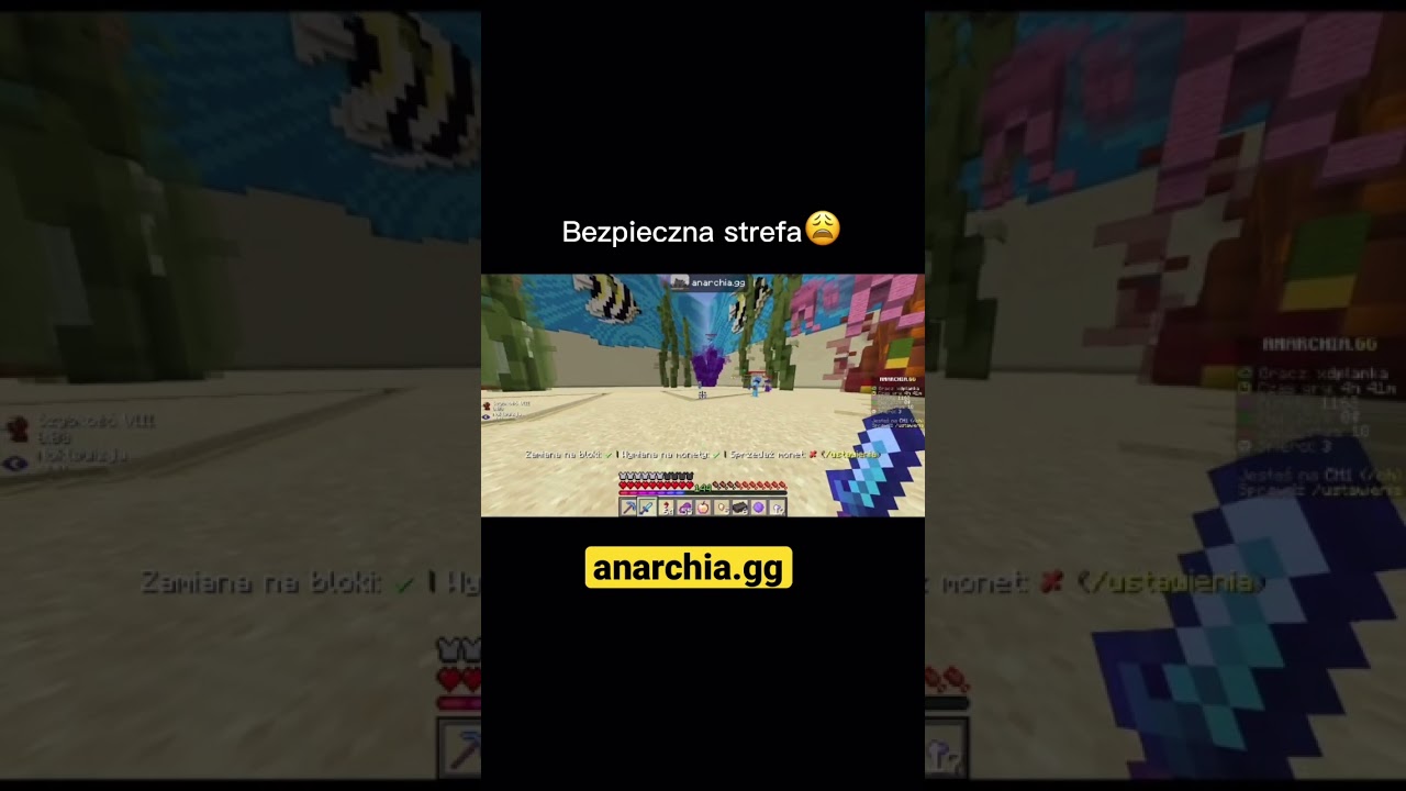 Bezpieczna strefa na anarchia.gg VIP 