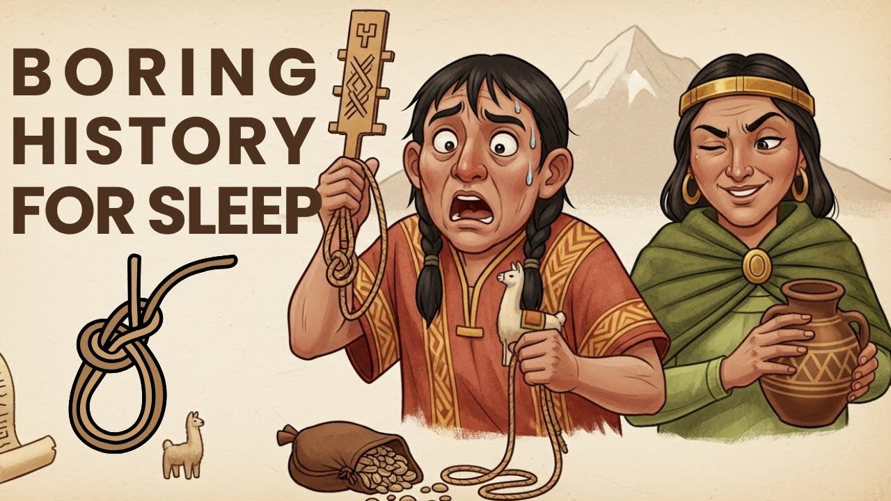 How the Inca Empire Delivered Messages Without Writing | Boring History for Sleep