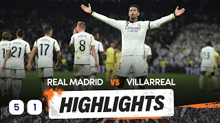 Real Madrid vs Villarreal 5-1 - All Goals & Highlights | 2024 | Real Madrid vs Villarreal 5-1 2024