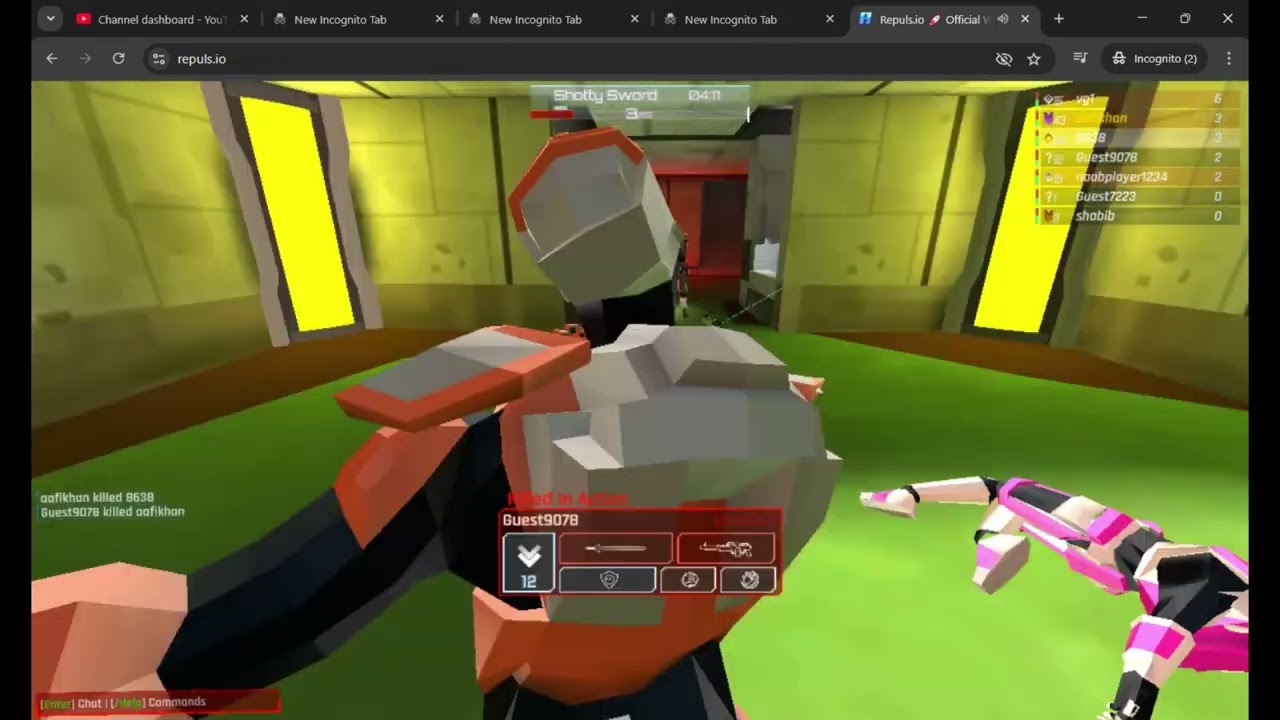 Repuse io Sward Fight with New Enemy