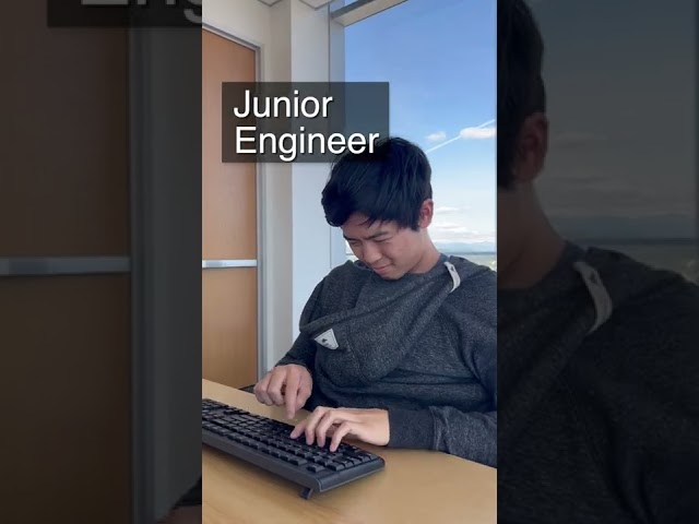 Senior Programmers vs Junior Developers #shorts class=