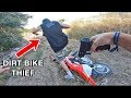 STEALING MY DIRT BIKE BACK FROM THIEF!!