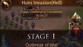 Attempt at Huns Invasion HELL 🤣