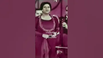أم كلثوم سهران لوحدي اشوف خيالك 