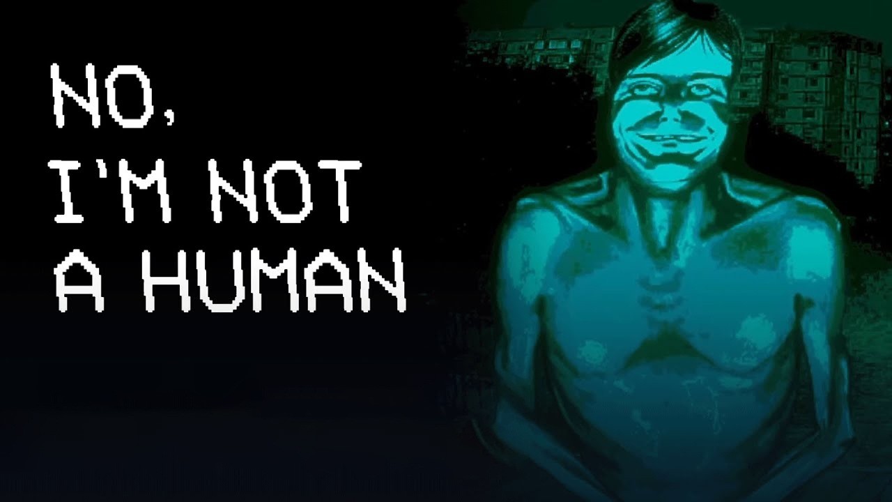 МИЛО БЕСЕДУЕМ С ПОСЕТИТЕЛЯМИ ЧЕРЕЗ ДВЕРЬ В NO, I'M NOT A HUMAN 😱💀☠️