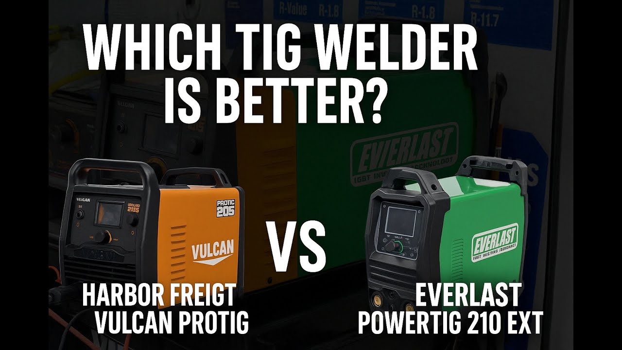 Начинающий сварщик оценивает PowerTIG 210EXT в сравнении с Harbor Freight