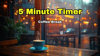 5 Minute Timer | Coffee Break Lo-fi ☕📘