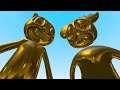 NEW GOLDEN CARTOON CAT VS NEW GOLDEN CARTOON MOUSE!! Garry's Mod [Cartoon Mouse Trevor Henderson]