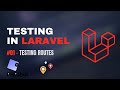 #01 - Testing Routes | Laravel 12 Testing Tutorial