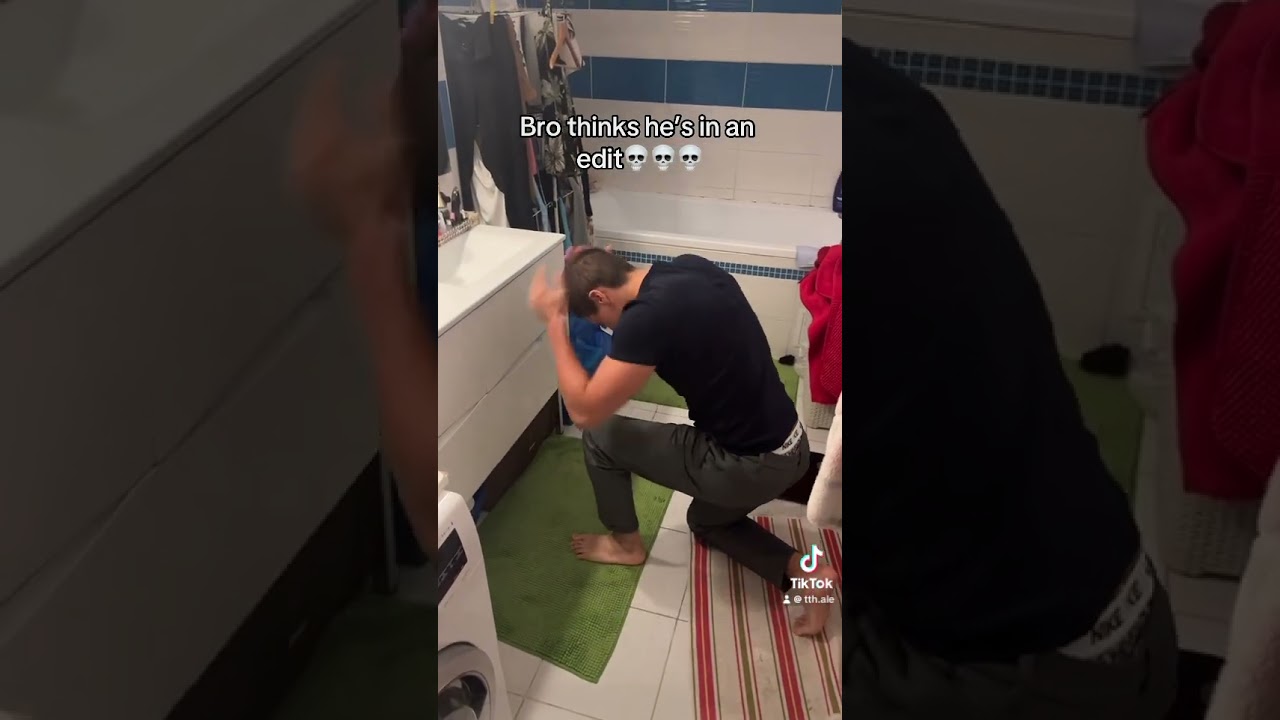 Bro thinks he’s in an edit💀 