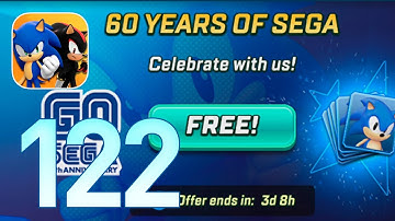 Sonic Forces: Gameplay Walkthrough Part 122 - 60 Years Of Sega! (iOS, Android)
