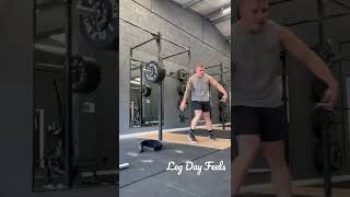 When Leg Day HITS HARD! First CrossFit Competition in 2 Weeks - Prep Work