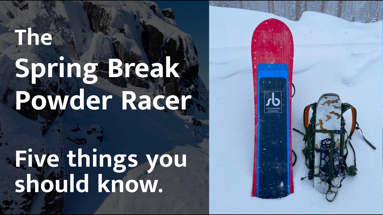 Spring Break Powder Racer: Five Things you should know.