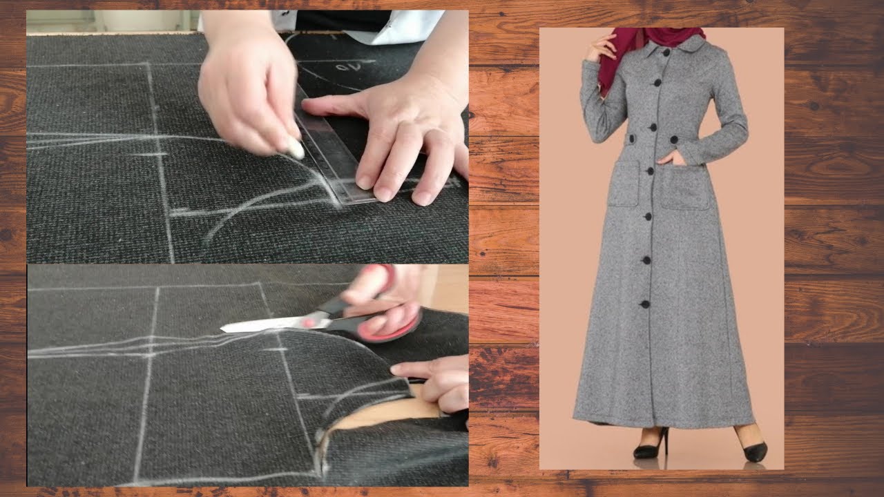 فصلي مونطو تركي بطريقة مبسطة بدون باترون