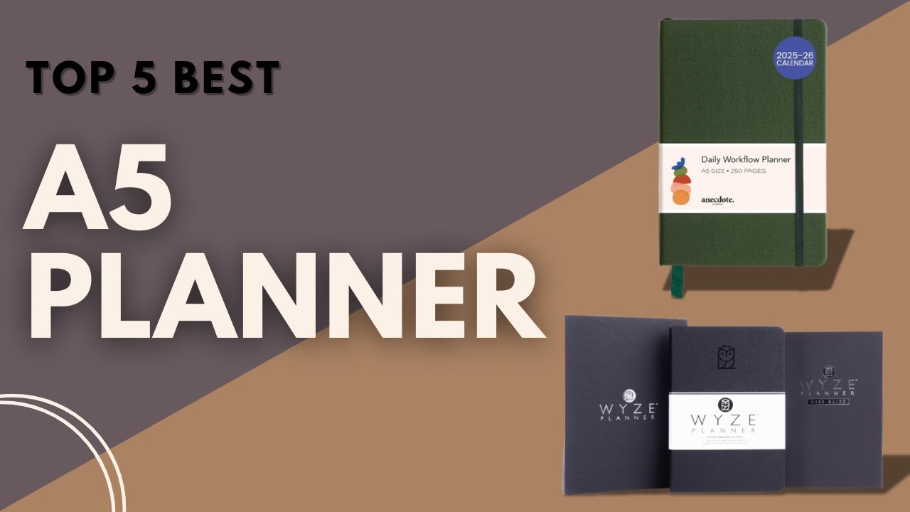 Top 5 Best A5 Planner