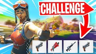 Winning Using SPAWN ISLAND Loot in Fortnite... (Very Hard)
