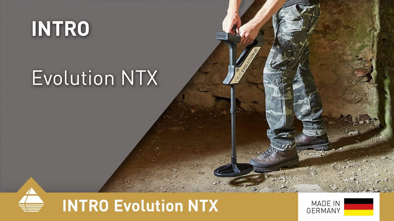 INTRO: OKM Evolution NTX, a perfect entry-level detector for introduction to 3D ground scanning