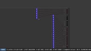 Digital Logic Sim. BUILDING A COMPUTER. ( part 20) Making A Control Unit for CPU from the last Video