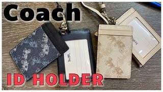 Coach ID HOLDER WHITE AND BLUE REVIEW