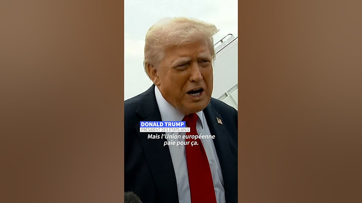 Trump annonce l’envoi de systèmes antiaériens Patriot en Ukraine