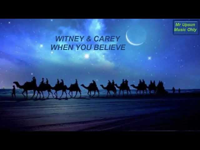 WHITNEY HOUSTON  -  MARIA CAREY - WHEN YOU BELIEVE.[HD] class=