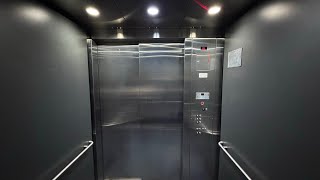 Generic Schindler HT Hydraulic Elevator 3 @ University Of Akron Guzzetta Hall Akron Ohio