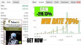 Toborfx ea mt4 forex robot automated trading system high accuracy
