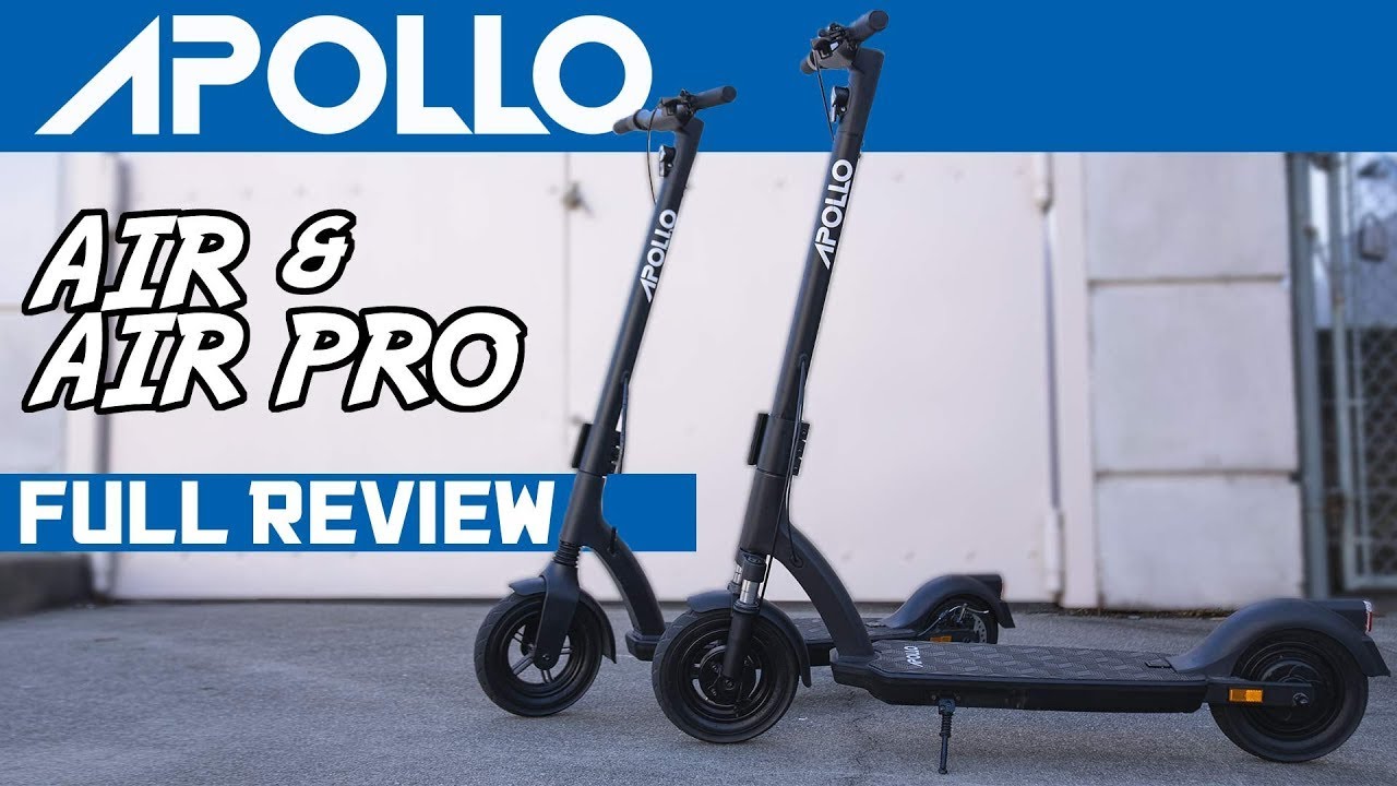 Apollo Air & Air Pro vs. Xiaomi M365 and Segway Ninebot Max G30