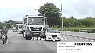 24Apr2026 Tpe Man Truck Fail To Keep Left Lane Change Hit Hyundai Avante