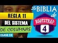 Curso de Bootstrap 4 - #24 Regla 11: "Podemos crear columnas vacias"
