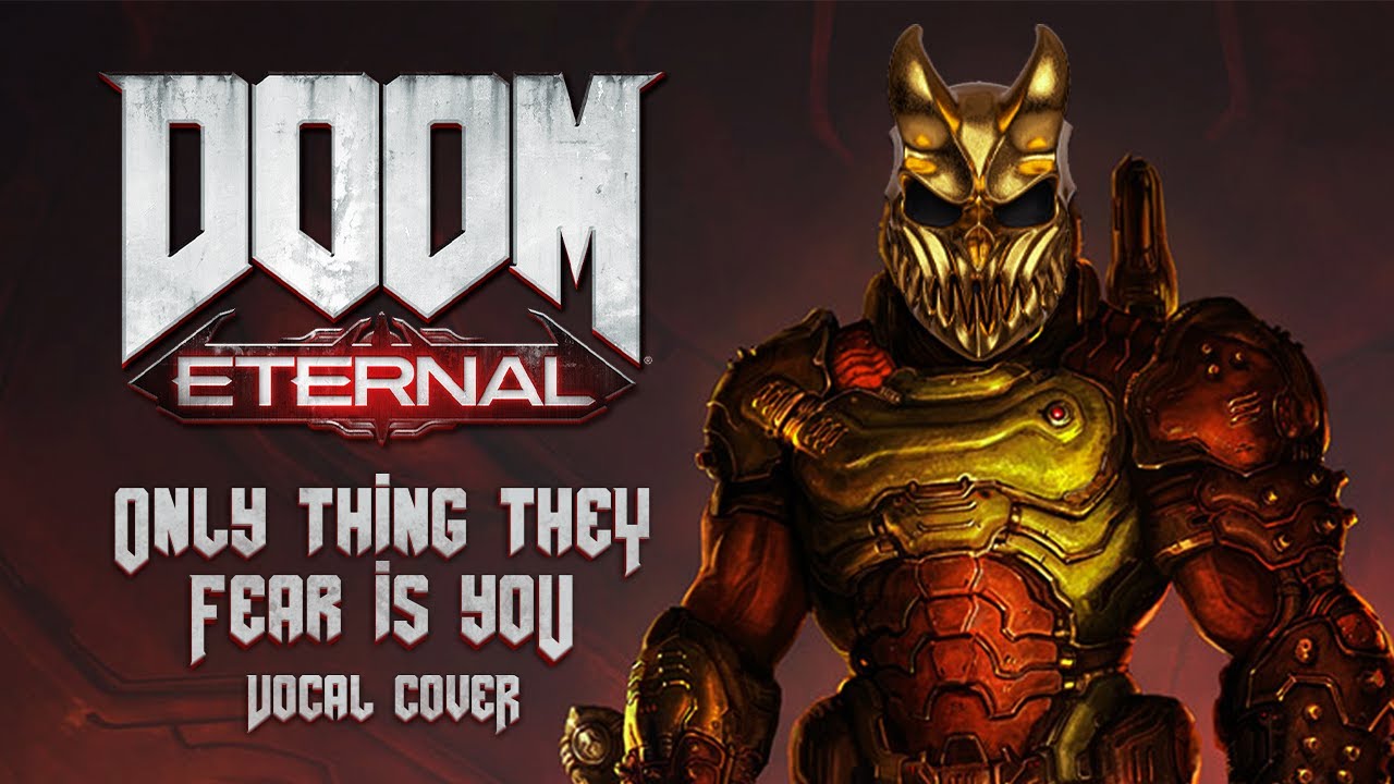 ALEX TERRIBLE  DOOM ETERNAL   THE ONLY ONE THING THEY FEAR IS YOU by MICK GORDON DEMON VOCAL COVER